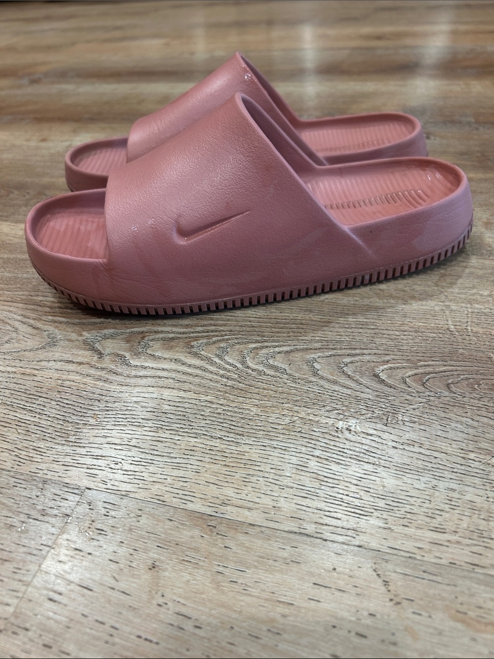Nike Canyon Pink Calm Slide Sandals. - Picture 4 of 5